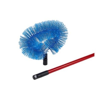 Pókhálózó kefe, ovális, teleszkópos nyéllel