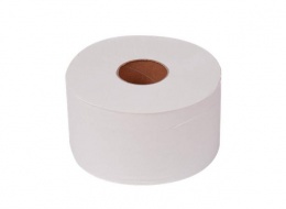 Toalettpapír, T2 rendszer, 2 rétegű, 19 cm átmérő, TORK "Mini Jumbo", fehér